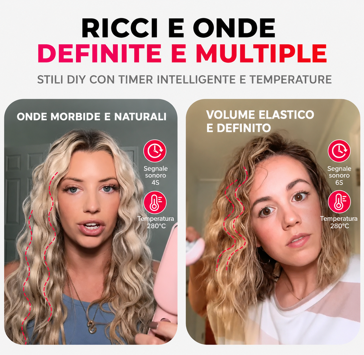 Ferro Arricciacapelli per Onde