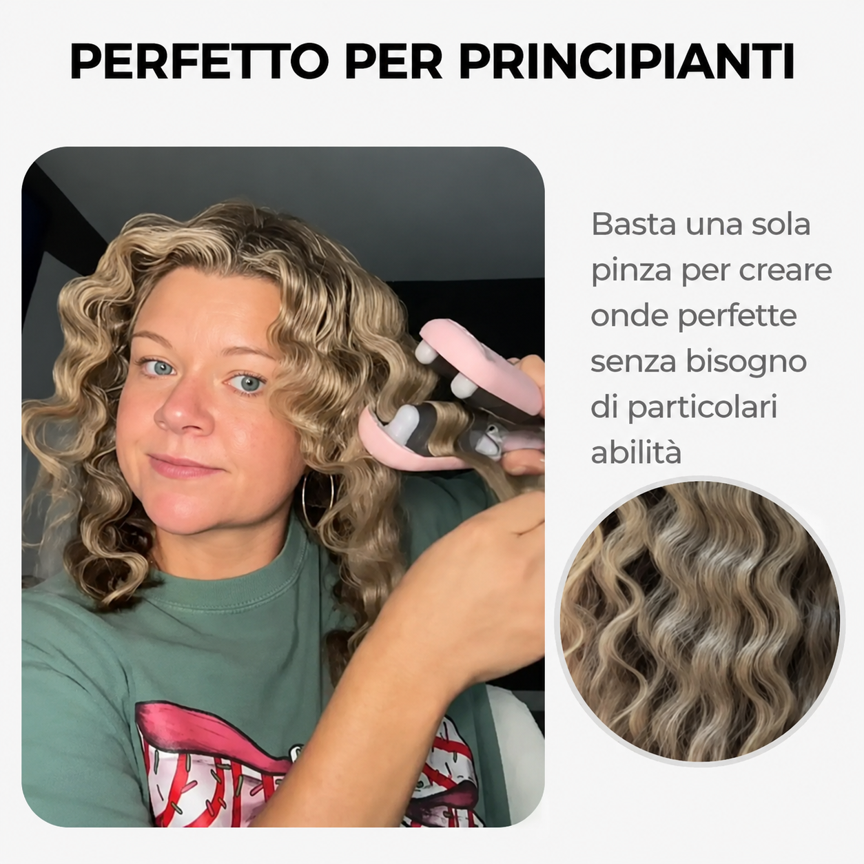 Ferro Arricciacapelli per Onde
